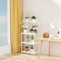 Promotions Mikrobangų krosnelės stovėjimo stovas, 59,7x34,3x135,9 cm, juodas