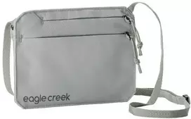 Eagle Creek Pilka RFID piniginė su užtrauktuku ant kaklo