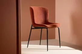 Venture Design Valgomasis kėdė, Modesto, Raudona