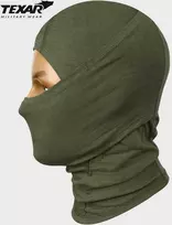 Kepurė Pošalmis Balaklava Texar Ninja Olive