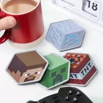 Paladone Minecraft metaliniai padėkliukai