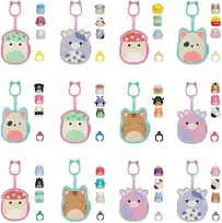 Squishalongs – 2,5 cm raktų pakabukas, 4 pakuotės asistentas (2420102)