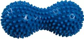 Reabilitacinis Kamuoliukas Pailgas Su Spygliukais 17x8cm Mėlynas