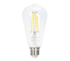 LED pritemdoma elektros lemputė FILAMENT ST64 E27/6W/230V 6500K - Aigostar