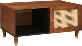 Kavos staliukas 80 x 50 x 40 cm Kietas mango medis