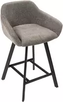 Pusbario kėdė Mey / Odessa 620 (Stool 65), Tamsiai pilka