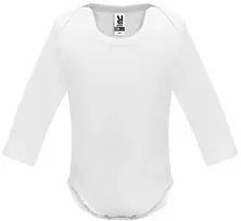 Roly Ilgomis rankovėmis vientiso džersio bodžiukas HONEY L/S Balta
