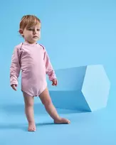 Roly Ilgomis rankovėmis vientiso džersio bodžiukas HONEY L/S Šviesiai rožinė