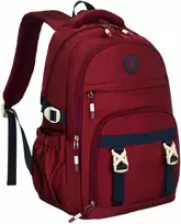 Vidutinė kuprinė unisex Peterson, bordo
