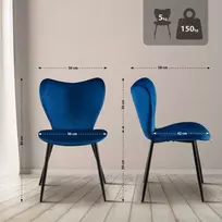 Mville Valgomojo kėdė Maika, "Samanas"