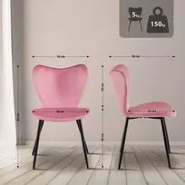 Mville Valgomojo kėdė Maika, "Samanas"