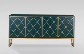 Komoda, 180 x 86 x 40 cm, Stilig, žalia