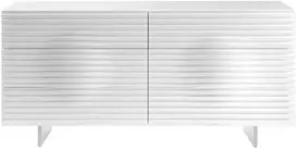 Komoda su stalčiais, 160 x 75 x 49 cm, Hudson, balta
