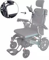 Elektrinių neįgaliųjų vežimėlių vairalazdės laikiklis inSPORTline