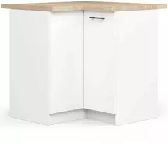 AKORD Virtuvės spinta Oliwia balta 90x46x85