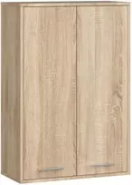 AKORD Sienos spinta su dviem durimis, ąžuolo Sonoma 64x30x94