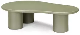 Novanook Kavos staliukas, NUBE, 34x130x80 cm, Žalias