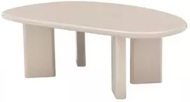 Novanook Kavos staliukas, NADIN, 42x130x80 cm, Natūralios odos spalva