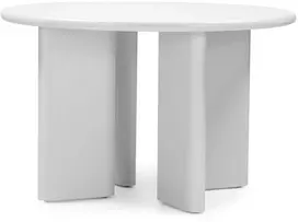Novanook Valgomojo stalas, MOLIQ, 120x120x75 cm, smėlio pilkas