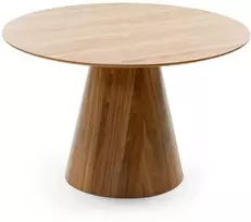 Novanook Valgomojo stalas, MARIEL, 120x120x76 cm, natūrali mediena