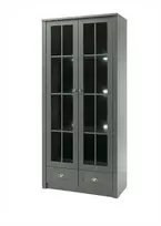 Vitrinos spintelė Ascot, 90 cm, tamsiai žalia