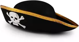 Rappa Children piratų kepurė su kaukole