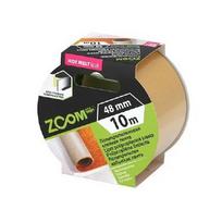 Lipni dvipusė polipropileninė juosta ZOOM (įv. matmenys) : Ilgis - 10 m, Plotis - 50 mm