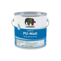 Emalė CAPAROL Capacryl PU Matt emalė (įv. kiekiai) : Talpa - 2.5 l