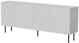 Cama Meble Cama LUCCA 4D komoda, 200x40x80, baltas