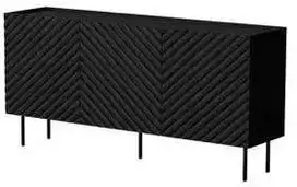 Cama Meble Cama LUCCA 3D komoda 165x40x80 juodas
