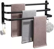 Vilde Rankšluosčių kabykla aliuminis juoda 60 cm