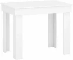 Target Home Mažas virtuvės valgomojo stalas, 90x60 cm, baltas