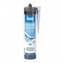 Sanitarinis silikonas KNAUF 300 ml (įv. spalvos) : Spalva - Pilka, Talpa - 300 ml