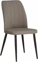 Valgomojo kėdė Varel/Anka 06-Conic KD, Rusvai pilka