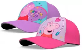 Peppa Pig kepurė su snapeliu reguliuojamu užtrauktuku
