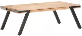 Kavos staliukas, 114x65x40cm, mango medienos masyvas