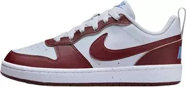 Nike Avalynė Paaugliams Court Borough Low Baltas Burgundy DV5456 006