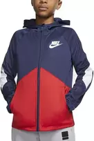 Nike Džemperis Paaugliams B Nsw Jkt Mėlyna Raudona BV3693 410
