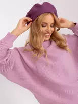 Factory Price Violetinė moteriška kepurė - beretė: Dydis - Universalus