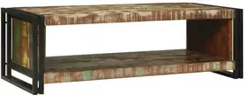 Kavos staliukas 120 x 50 x 38 cm Kietas atkurtas medis