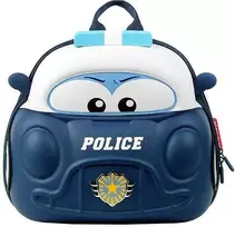 Vaiškika kuprinė policijos mašina