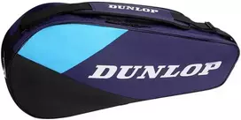 Krepšys tenisui DUNLOP FX-CLUB 3 violet/juodas/cyan