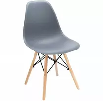 Valgomojo kėdė Jumi, pilka/ruda