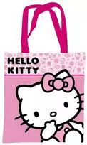 Hello Kitty rožinis drobinis krepšys, pirkinių krepšys 44 cm