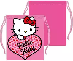 Hello Kitty širdelės formos pietų maišelis 26,5 cm