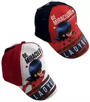 Kepurė „Miraculous Ladybug“ vaikiška beisbolo kepuraitė 52–54 cm