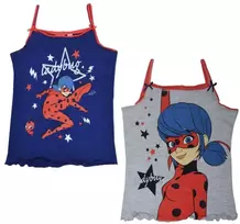 „Miraculous Ladybug“ vaikiškų palaidinių be rankovių komplektas, 2 dalys, 110–140 cm