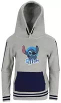 Disney Lilo ir Stitch pilkas Chill vaikiškas džemperis su gobtuvu 2-8 metų amžiaus / 92-128 cm