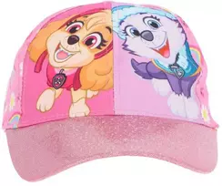 Kepurė Vaikiška beisbolo kepuraitė „Paw Patrol“ su gėlėmis ir vaivorykštėmis, 52 cm