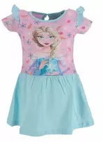 „Disney Frozen“ Elsos vaikiška vasarinė suknelė 3-8 metų vaikams